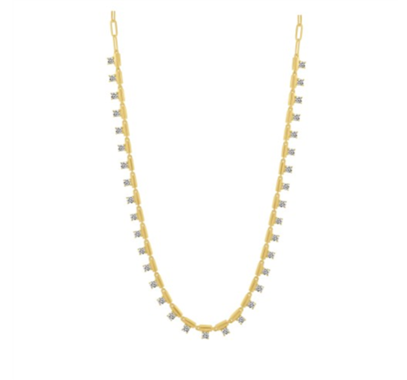 Cordelia Diamond Statement Necklace