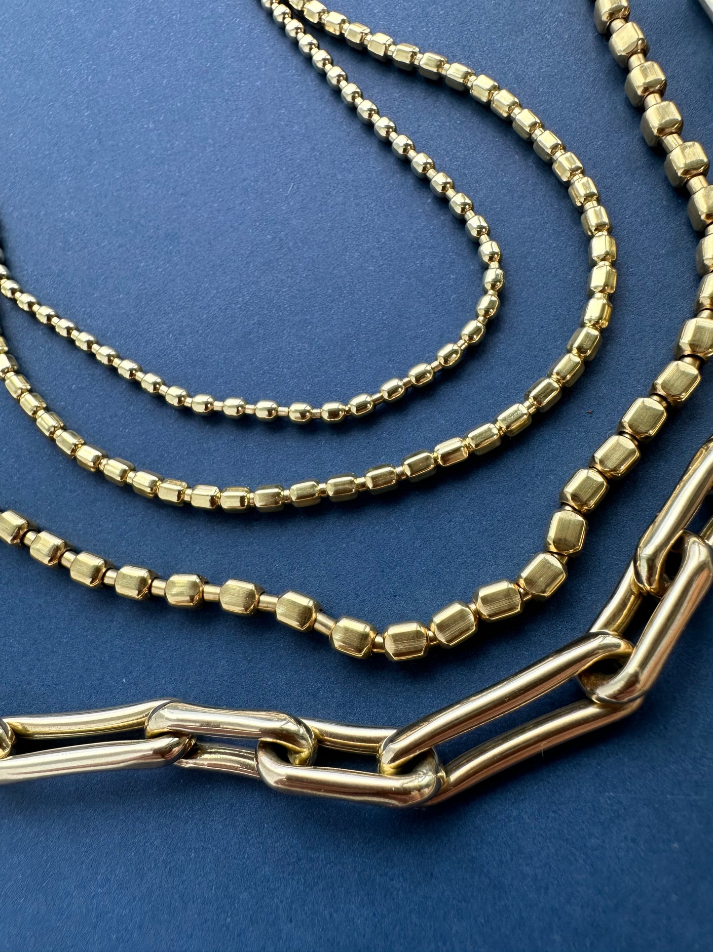 Alternating Pinch Chain - 18"