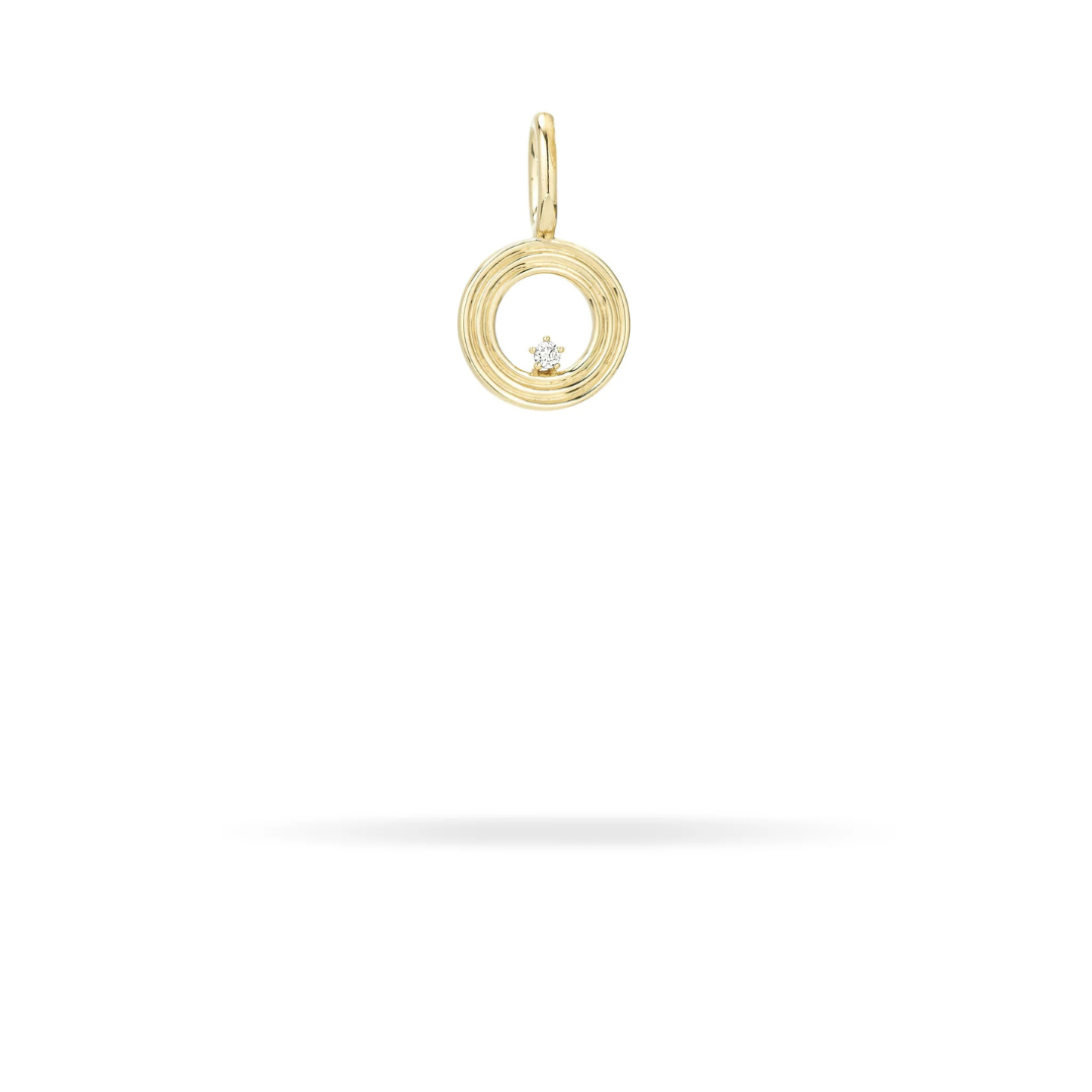 Mini Retro Letter Charm - PRE ORDER