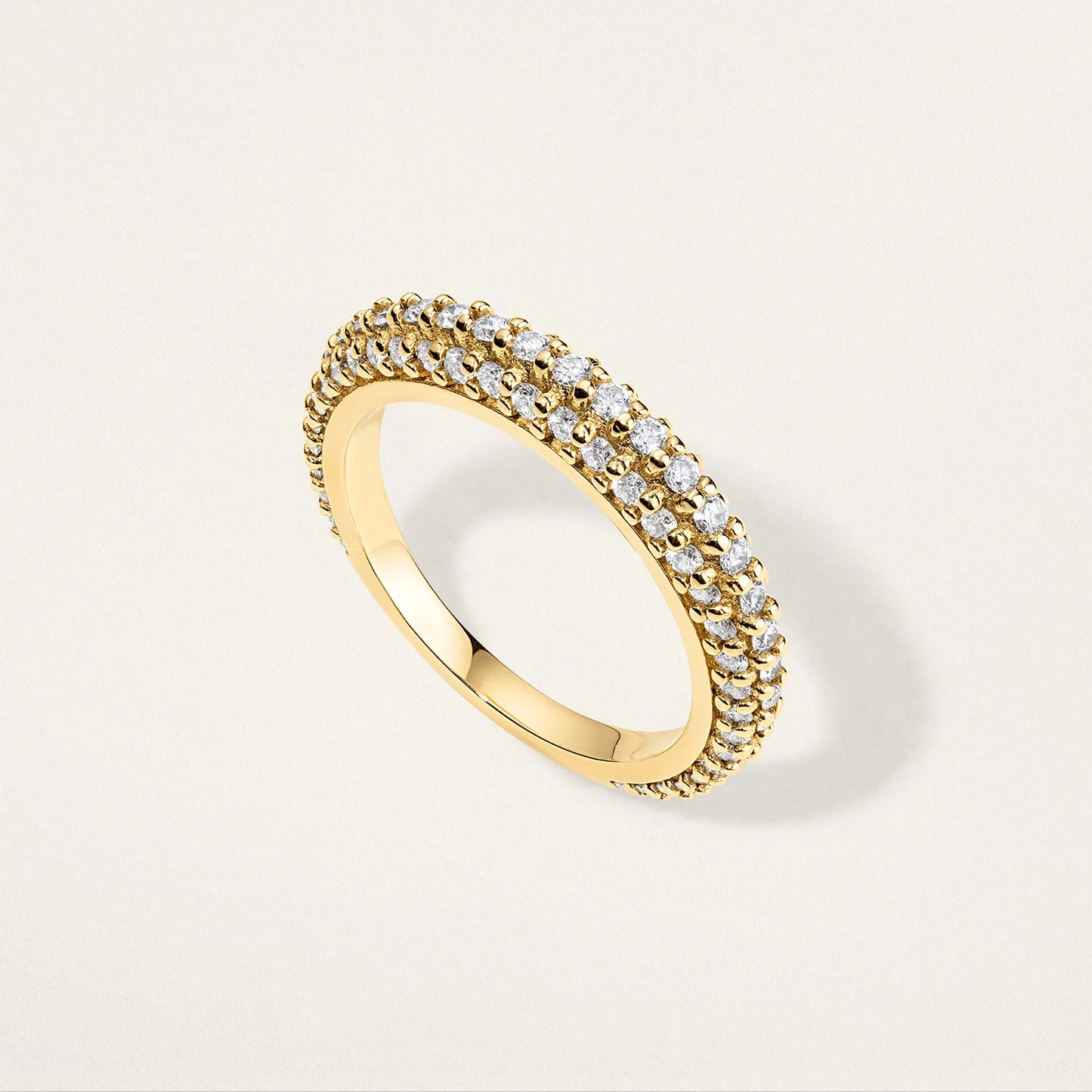 Pave Super Skinny Nomad Ring
