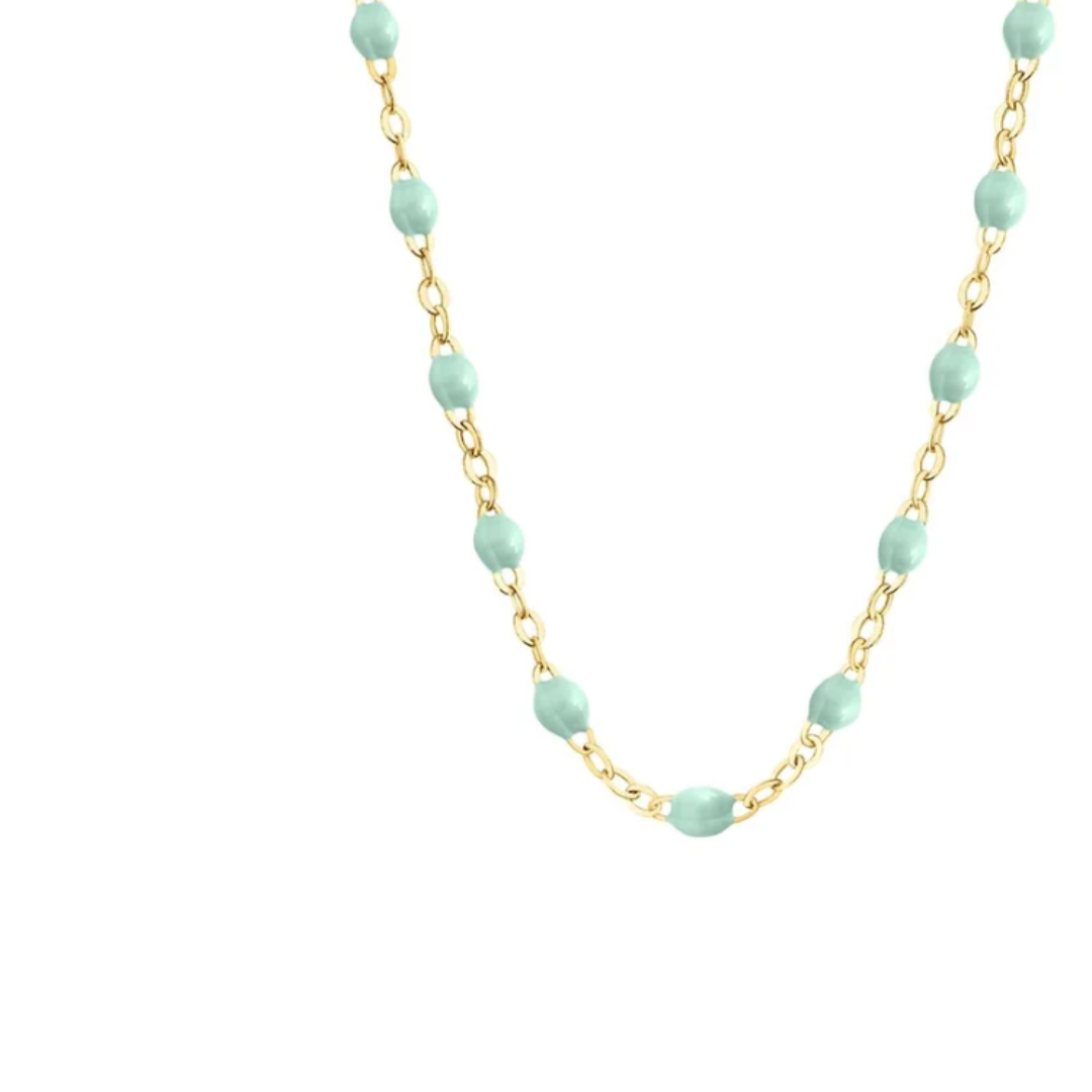 *PRE-ORDER Le Rive 30A Pave Diamond Large Coin Necklace in Jade