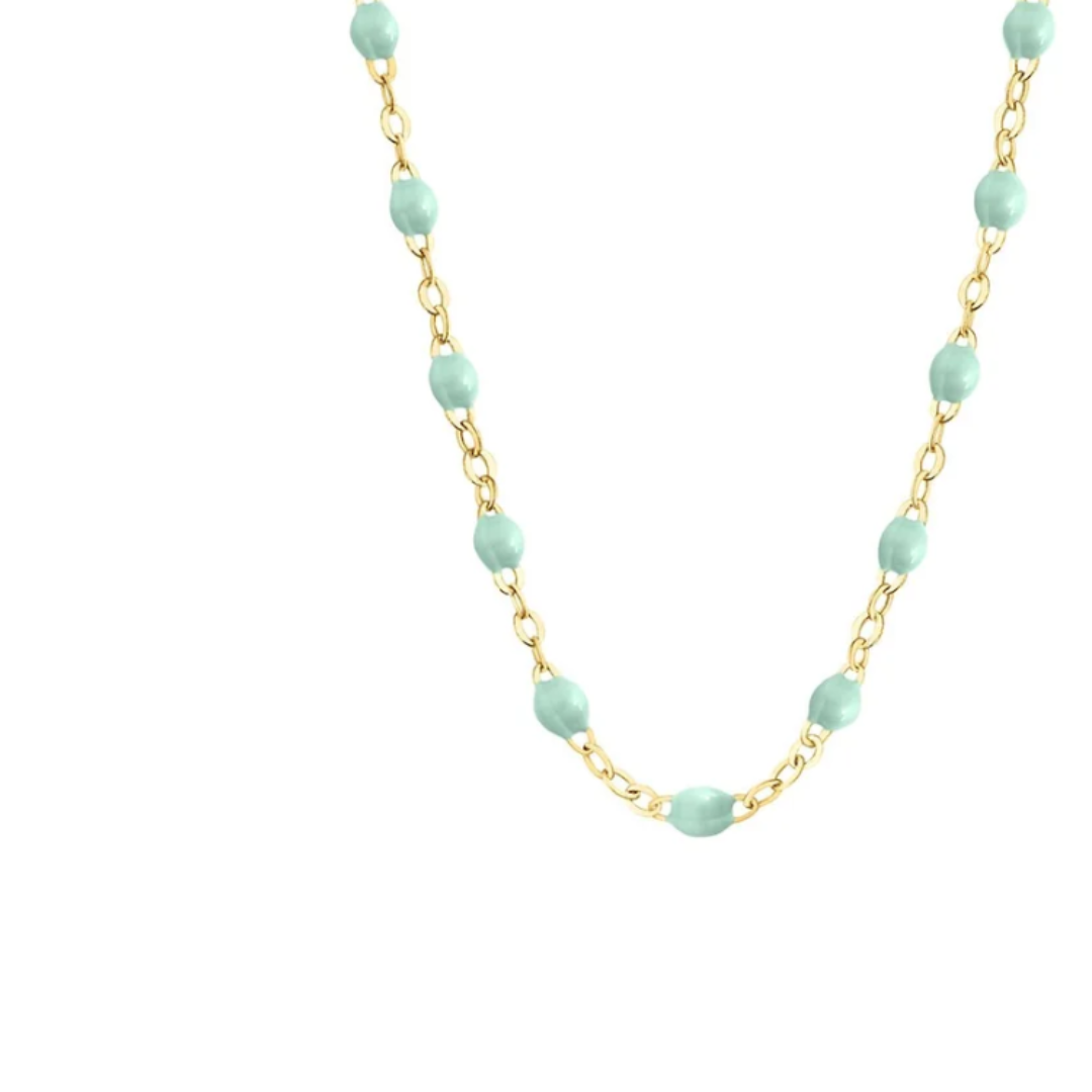 Le Rive 30A Pave Diamond Large Coin Necklace in Jade