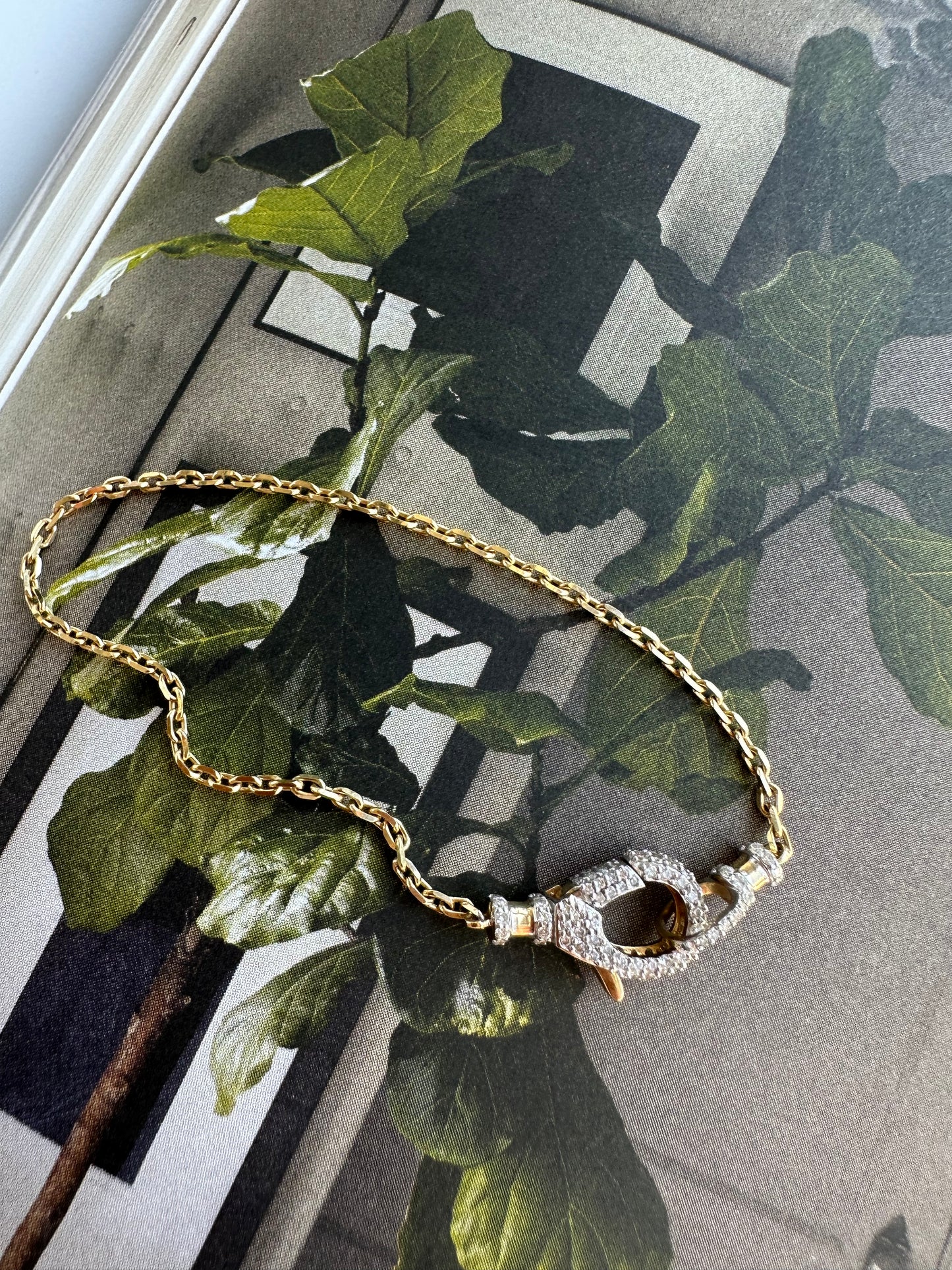 Claudette Diamond Claw Bracelet