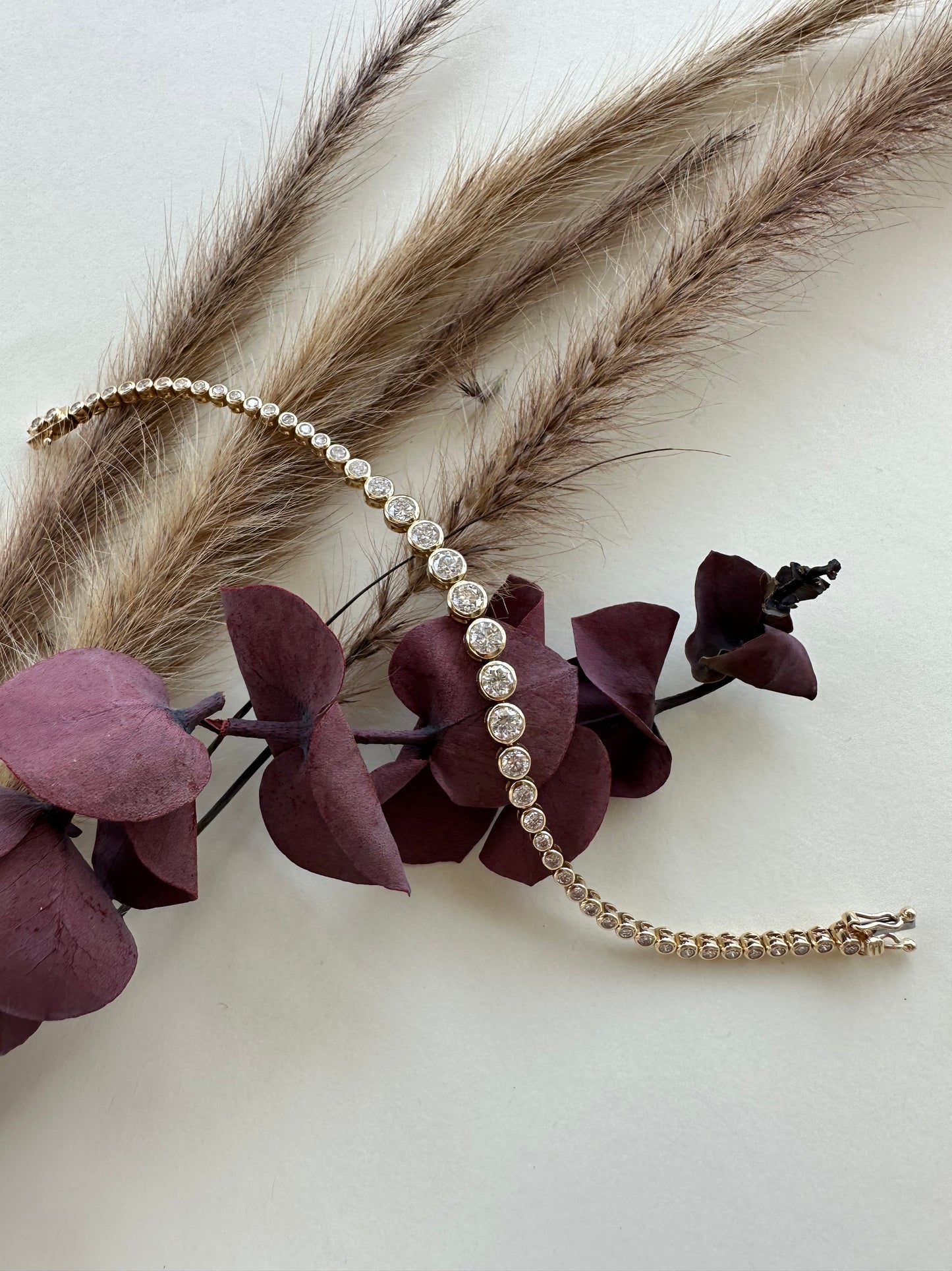 Kiera Bezel Diamond Bracelet