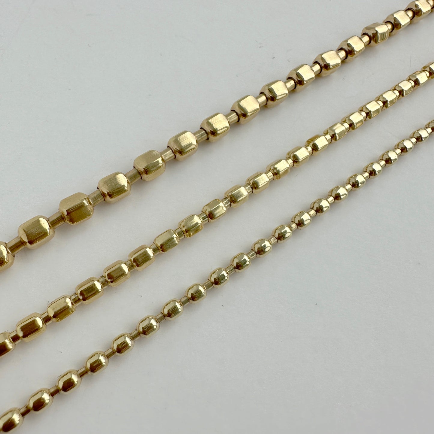 RPJ-GOLD NUGGET CHAIN-18"