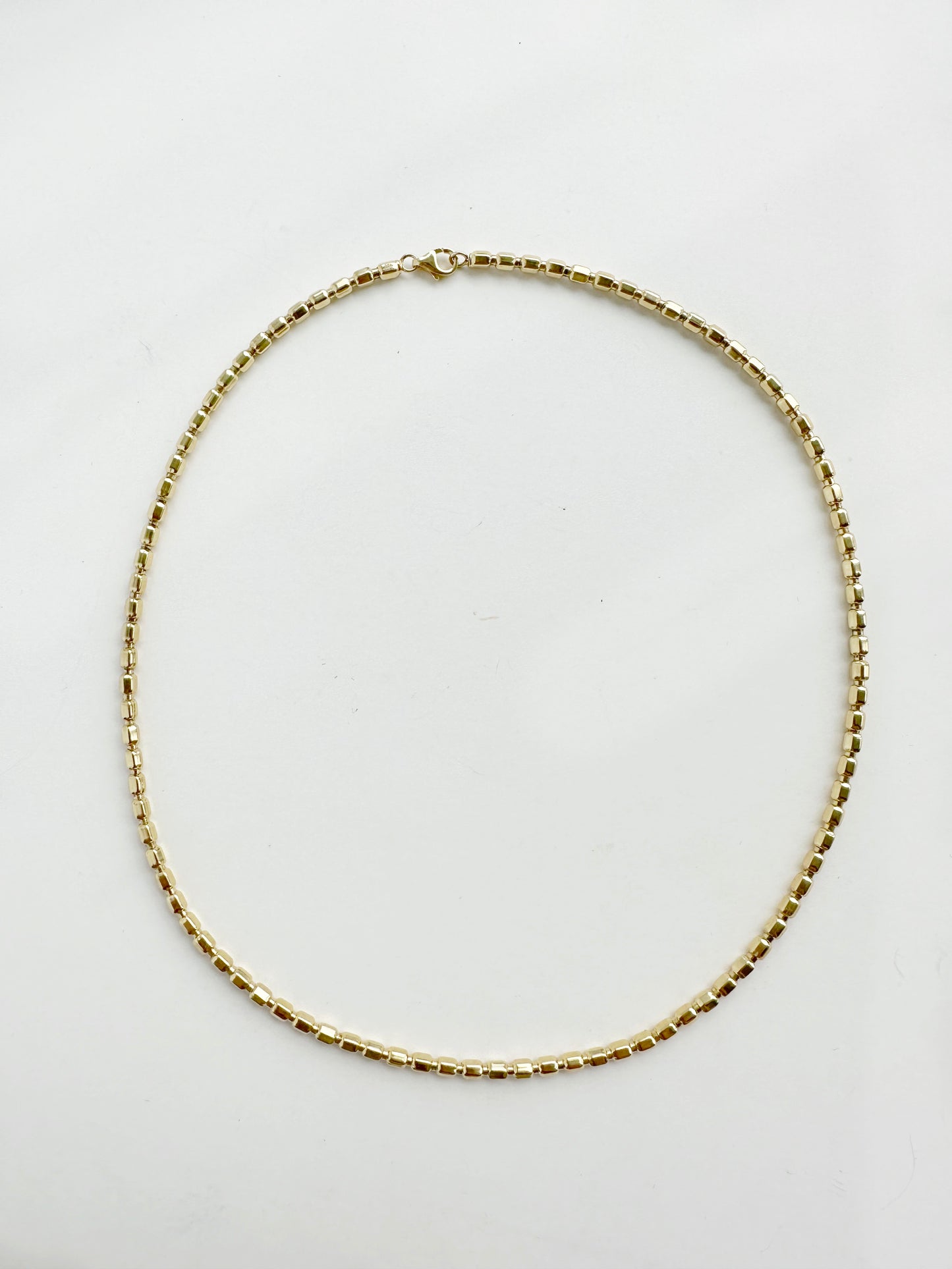 Gold Nugget Chain 20"