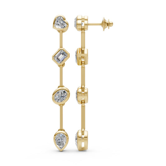 Marley Diamond Drop Earrings