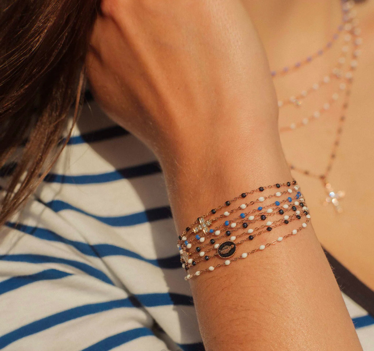 Color Me Happy Bracelet- Sky