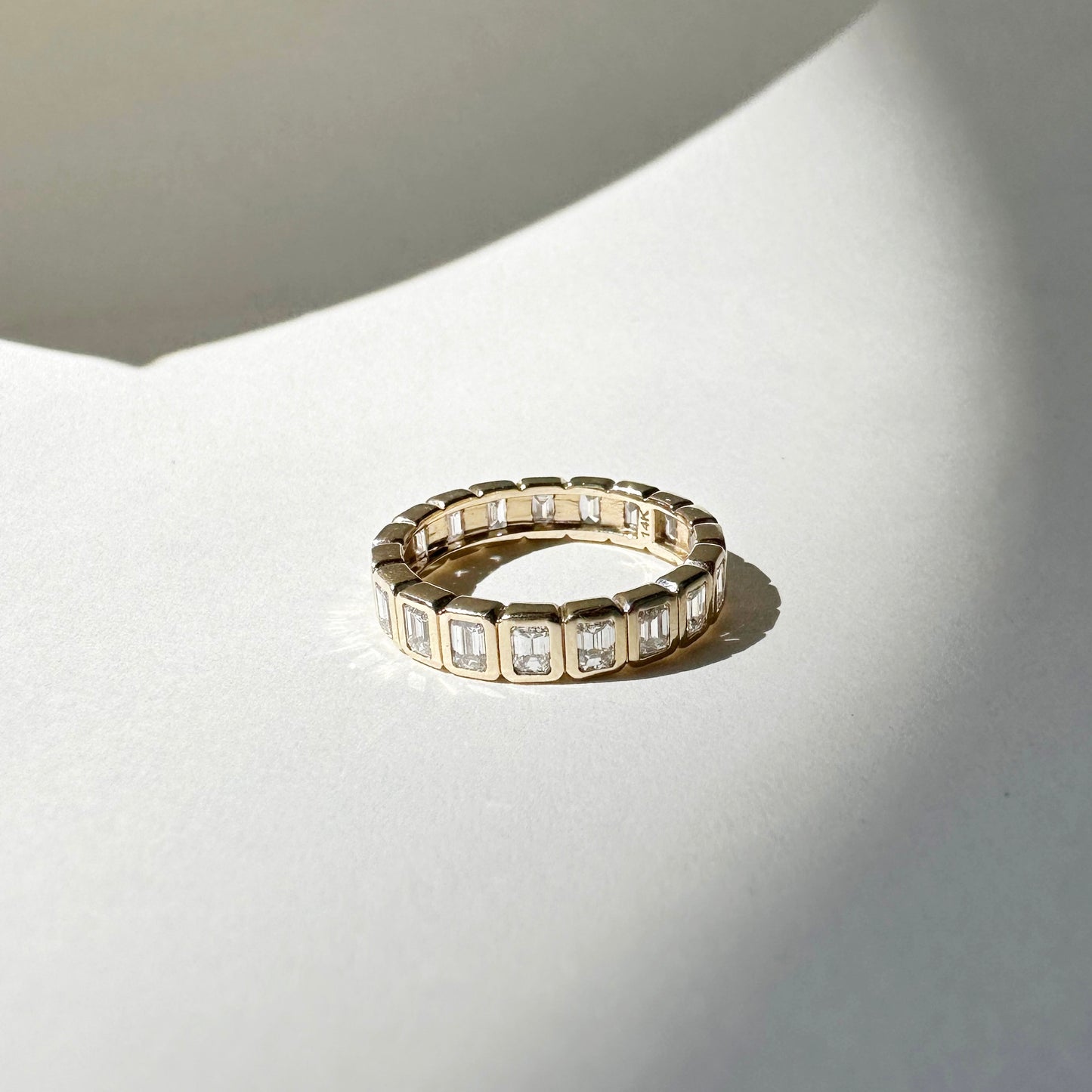 Elaina Emerald Cut Ring