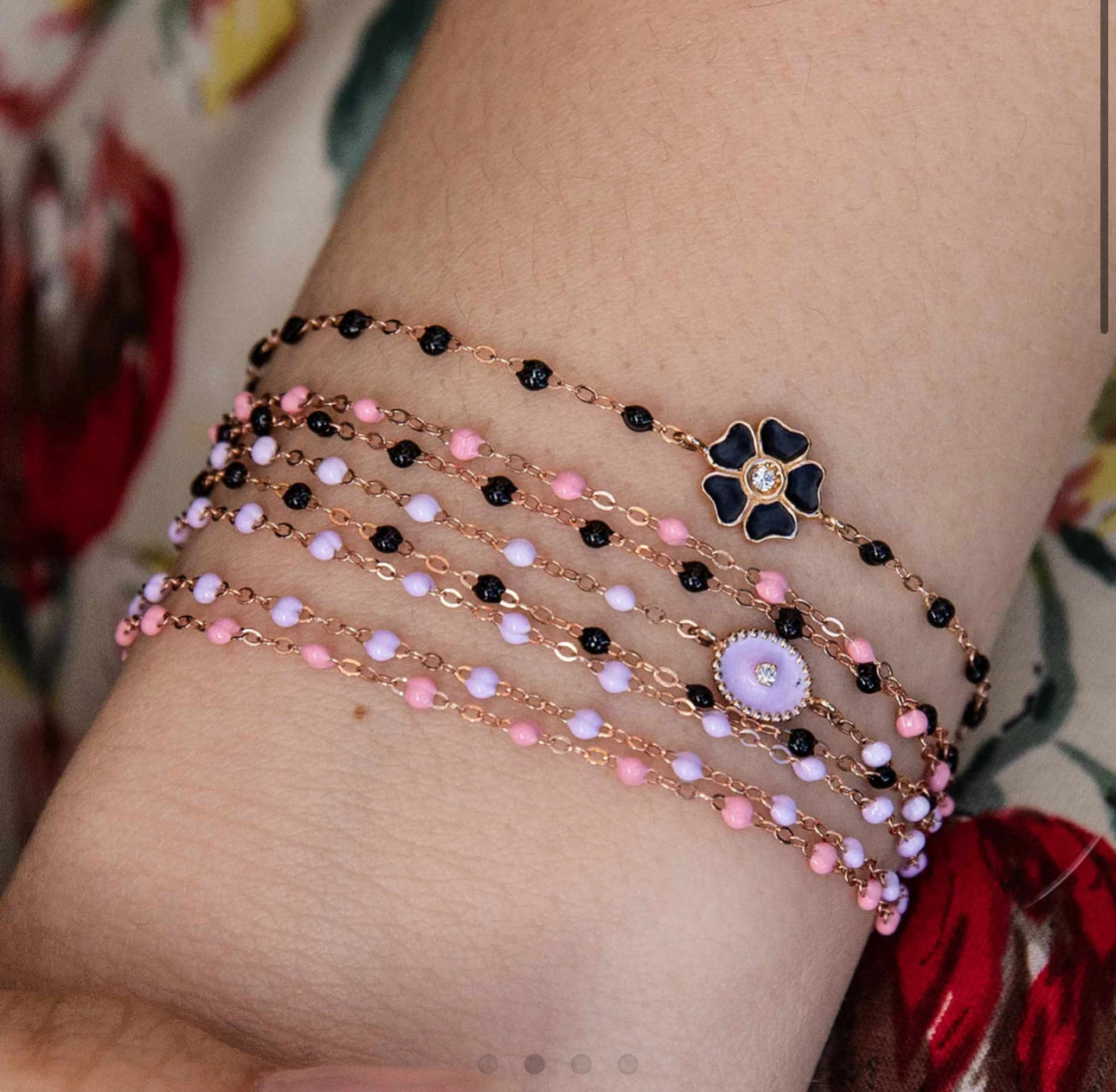 Color Me Happy Bracelet in Fuchsia