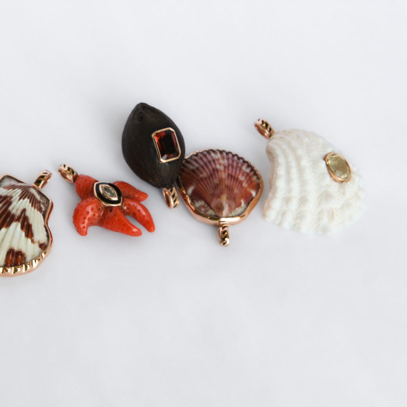 Classic Spiny Jewel Shell Pendant
