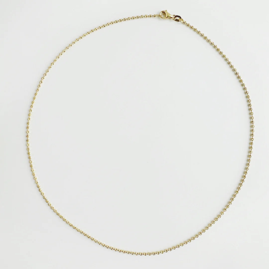 Bartlet Diamond Cut Barrel Chain 14"