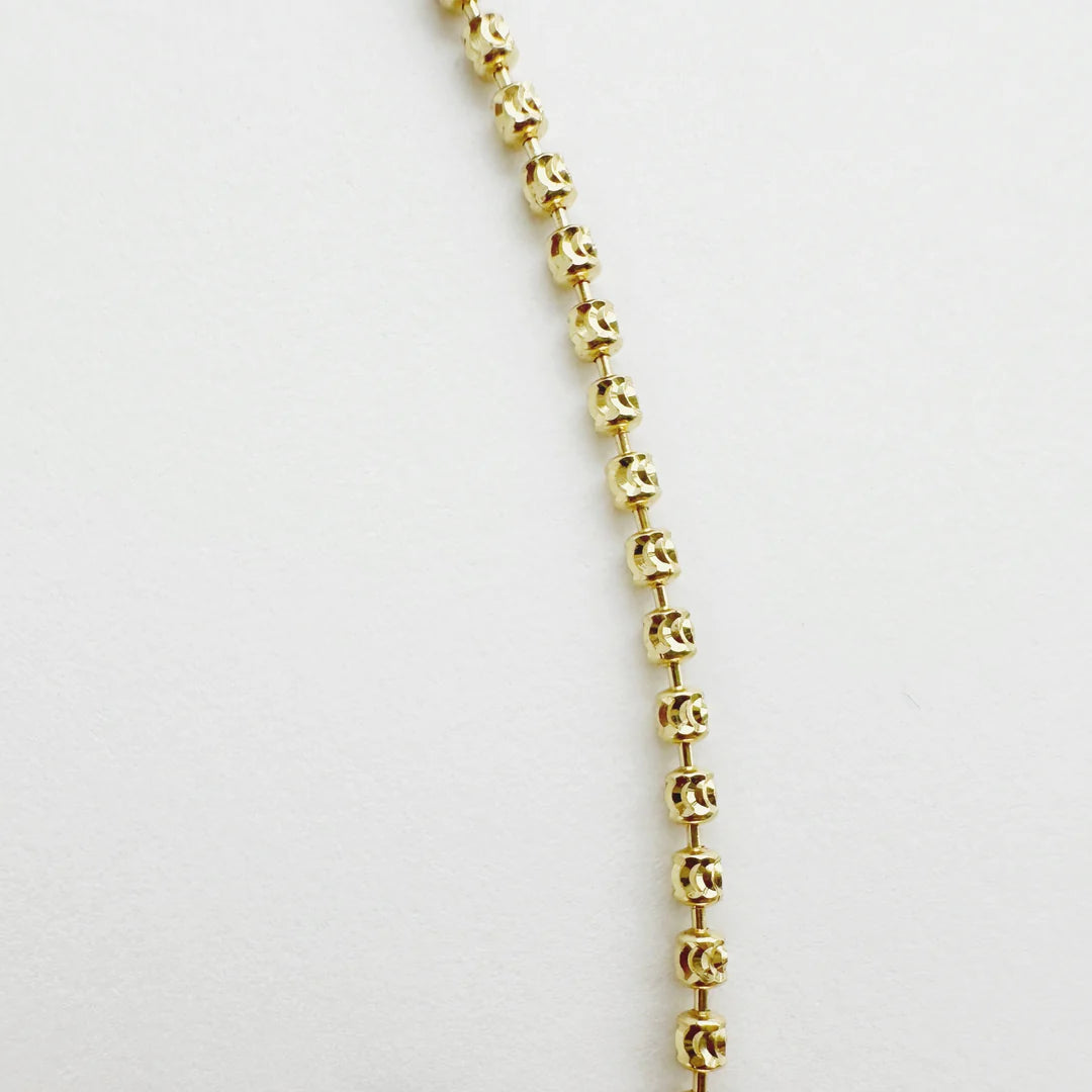 Bartlet Diamond Cut Barrel Chain 14"