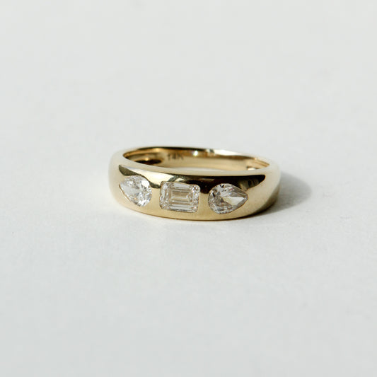 Triple Diamond Ring