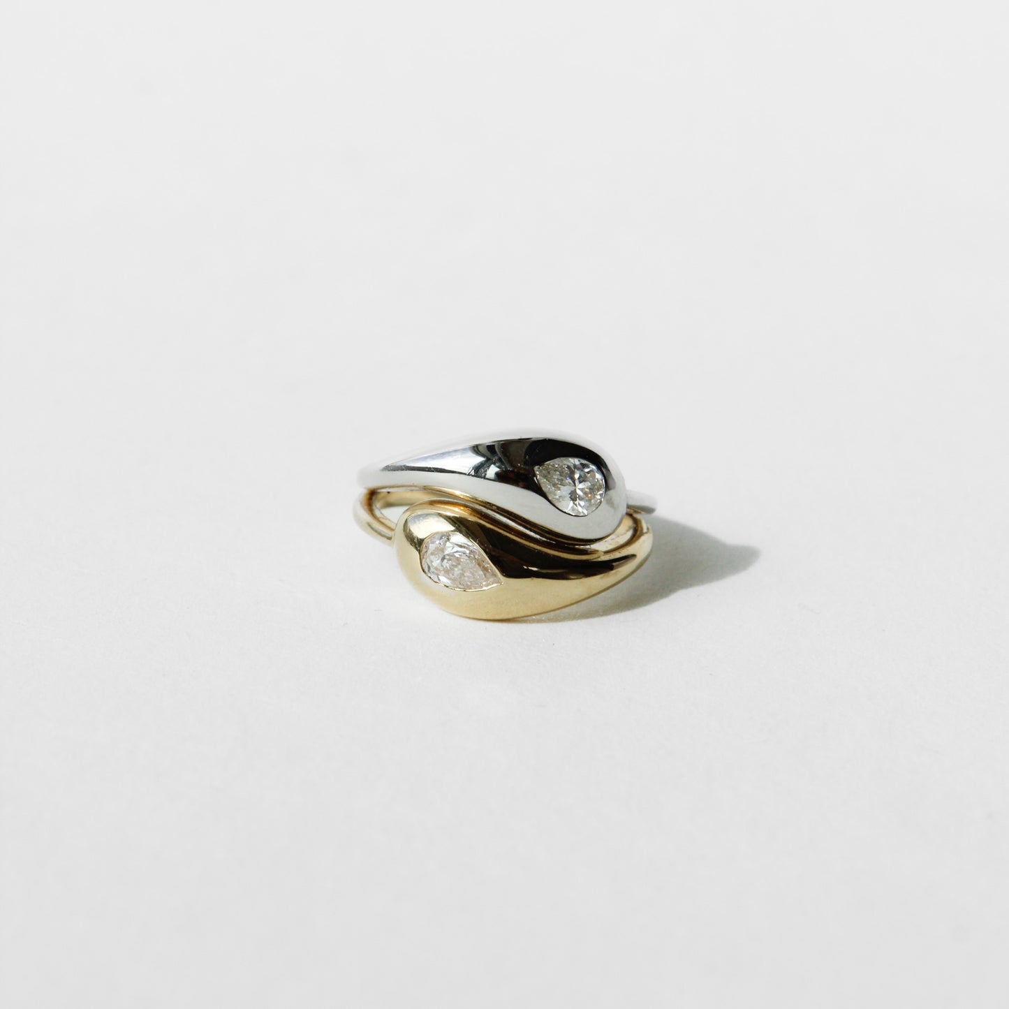 Yin & Yang Two Tone Ring