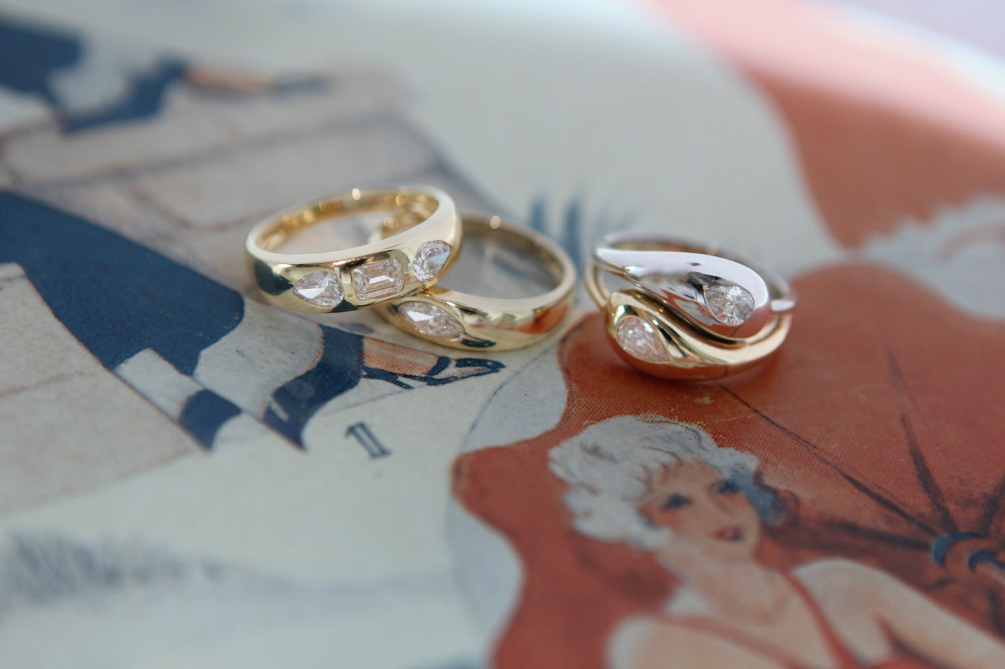 Marquis Diamond Ring