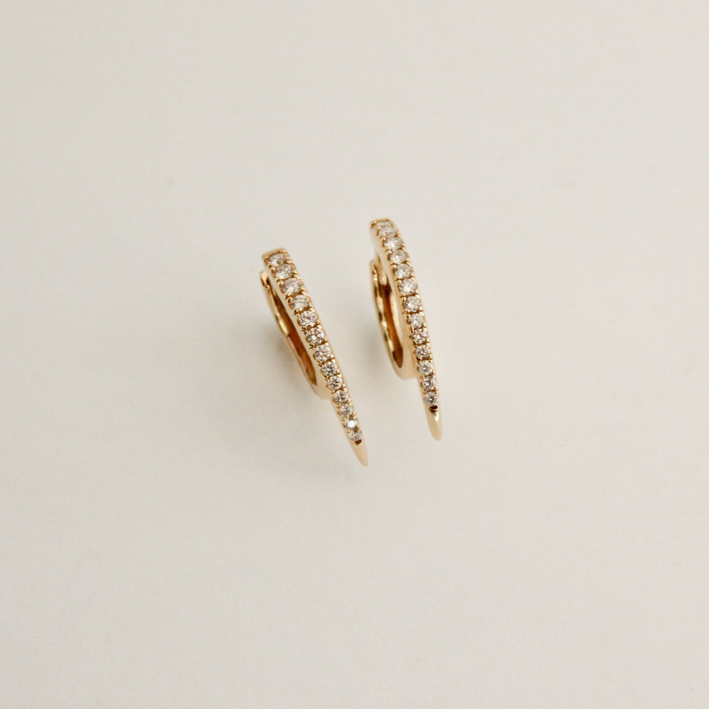 Thea Curved Spike Huggies