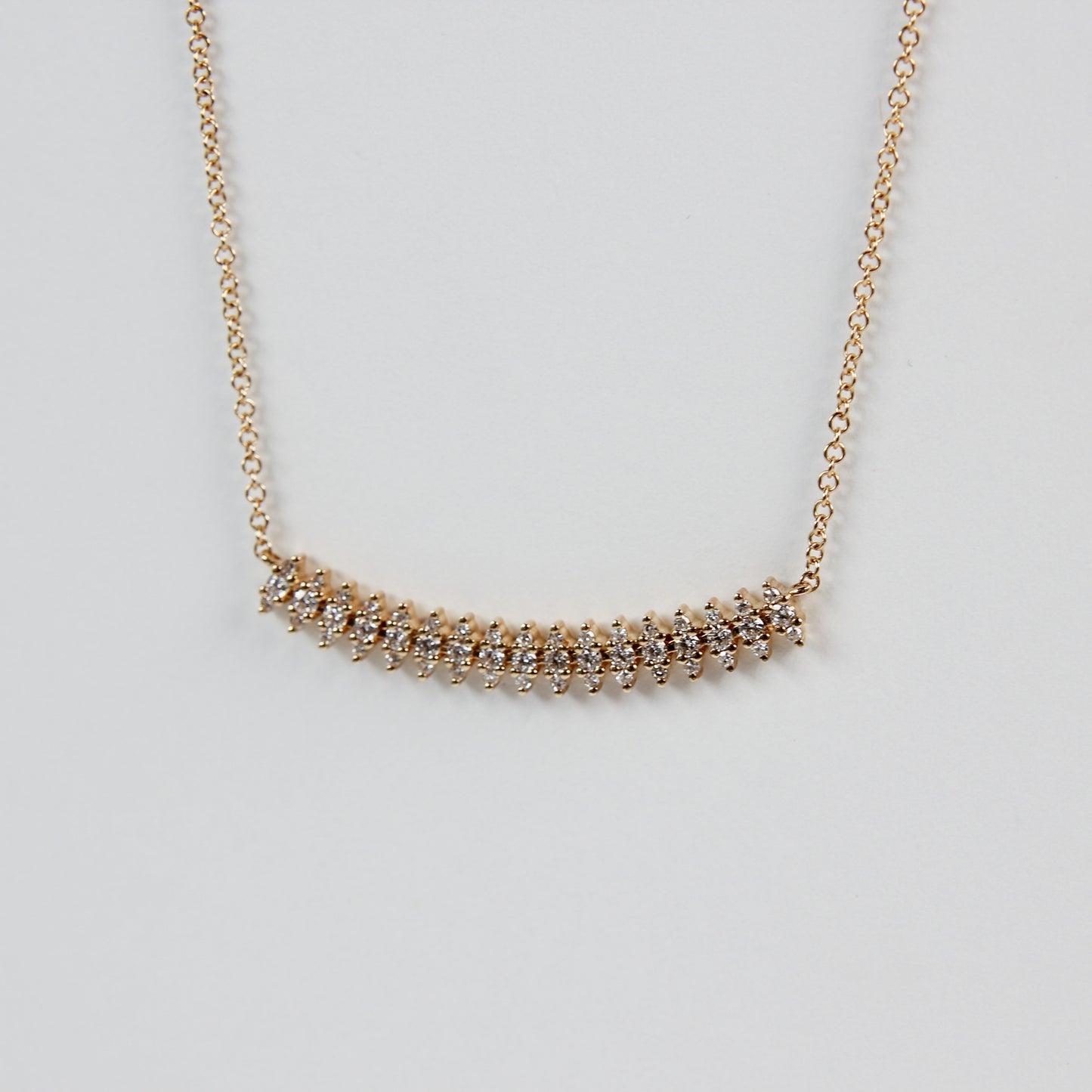 Marla Diamond Bar Necklace