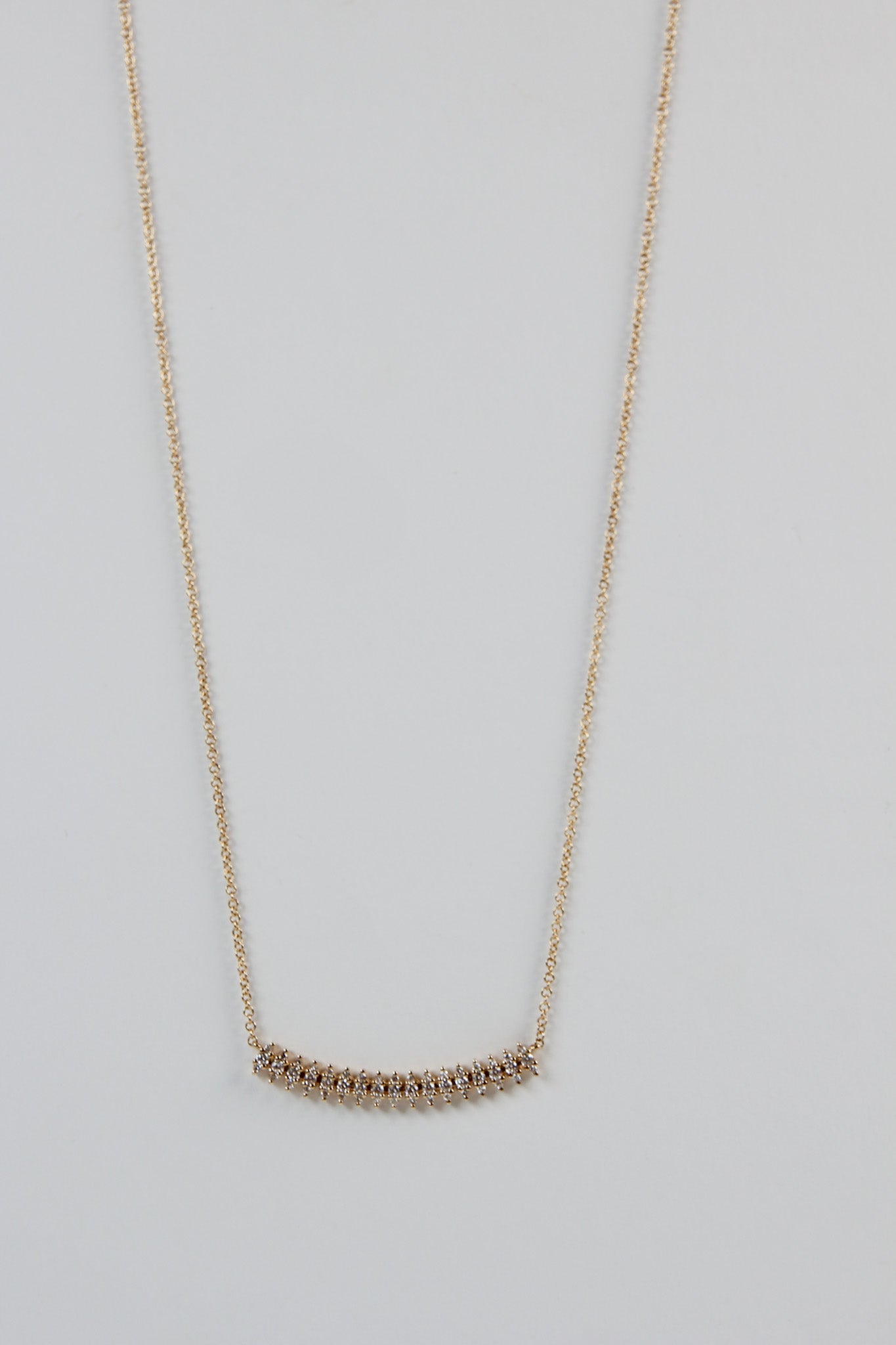 Marla Diamond Bar Necklace