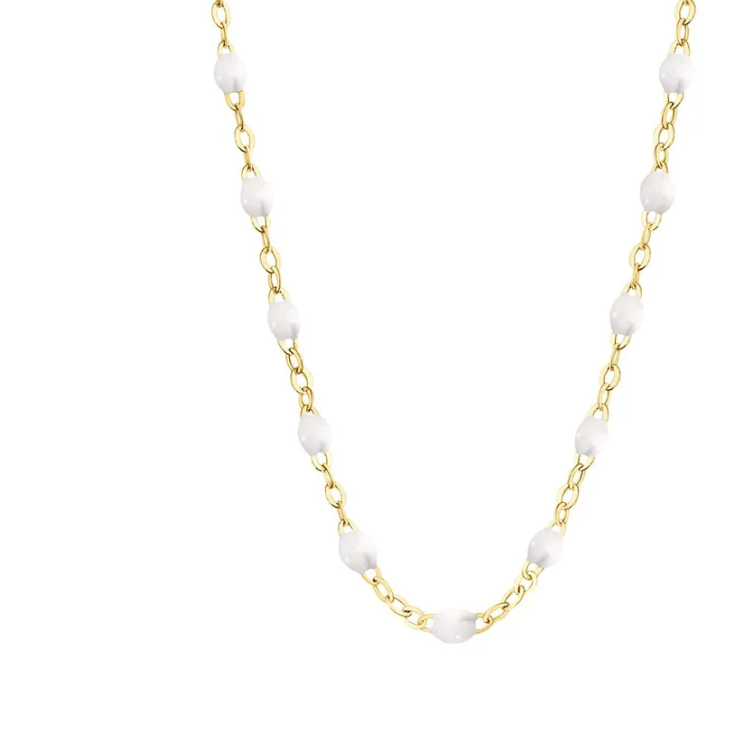 Le Rive 30A Single Diamond Petite Coin Necklace in White