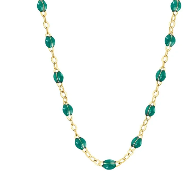 Le Rive 30A Single Diamond Petite Coin Necklace in Emerald