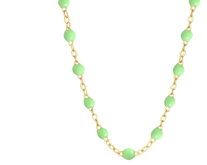 Le Rive 30A Pave Diamond Large Coin Necklace in Anis
