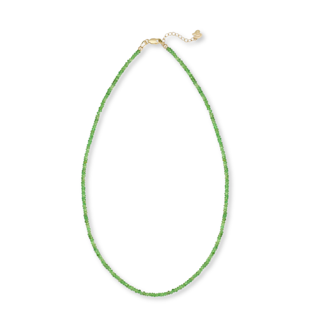 Ivy Tsavorite Bead Necklace