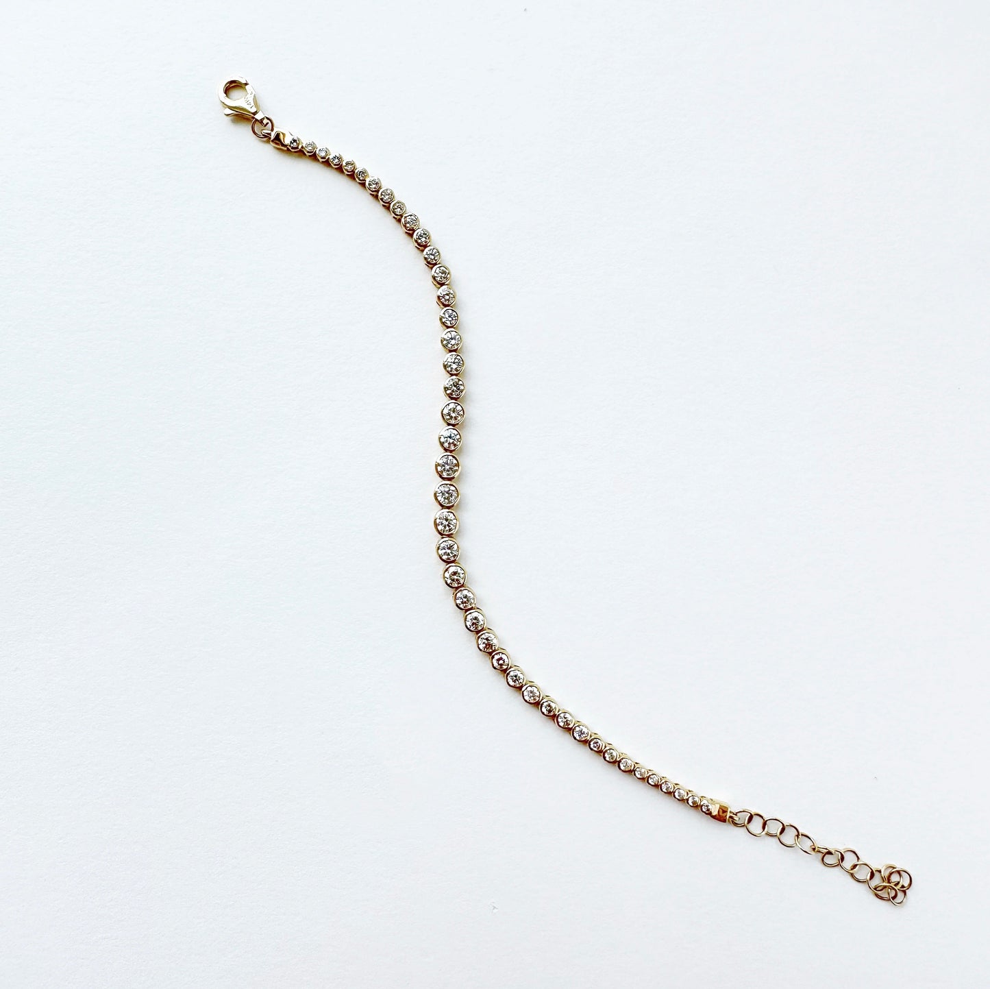 Novalie Bezel Diamond Bracelet