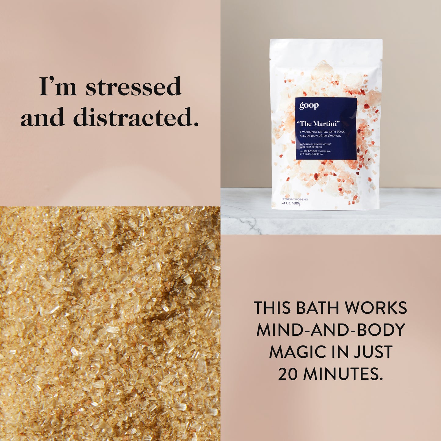 goop Martini Detox Bath Soak