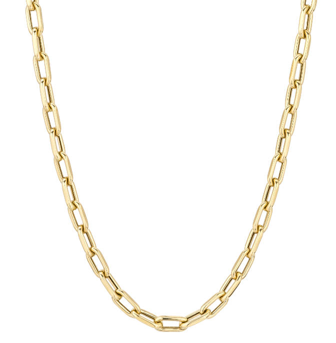 Ginerva 18" Italian Link Chain Necklace