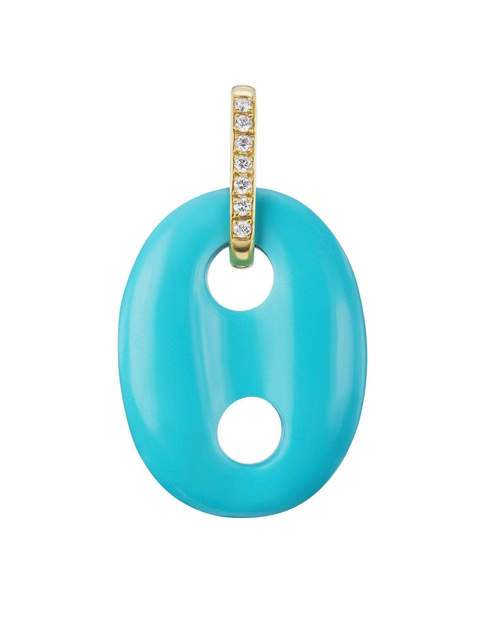 Turquoise Waters Mariner Charm