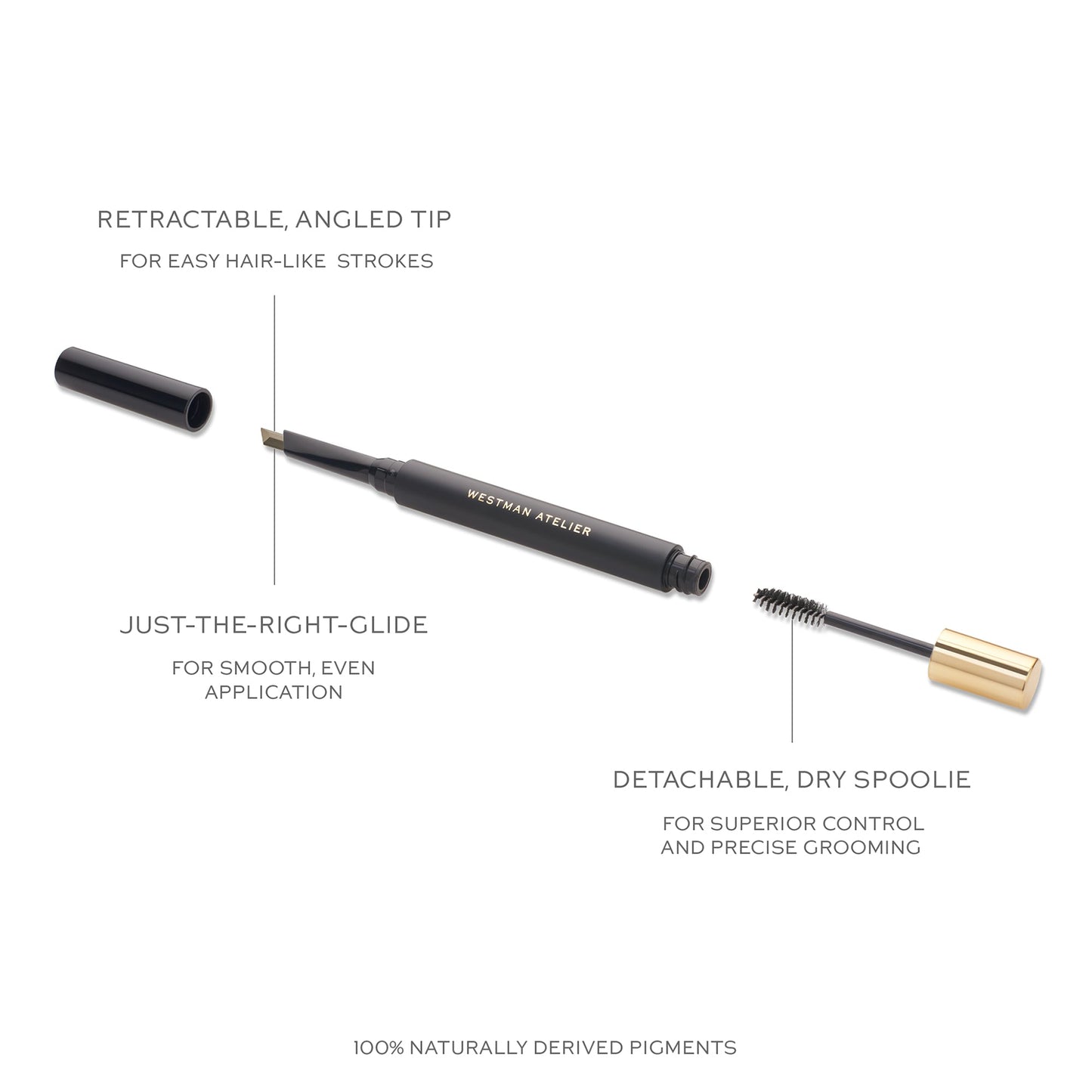 Bonne Brow Eyebrow Pencil - Stone