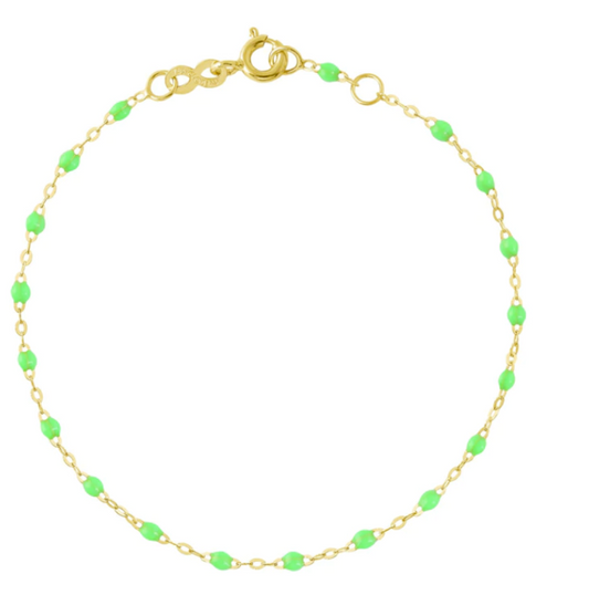 Color Me Happy Bracelet- Neon Lime