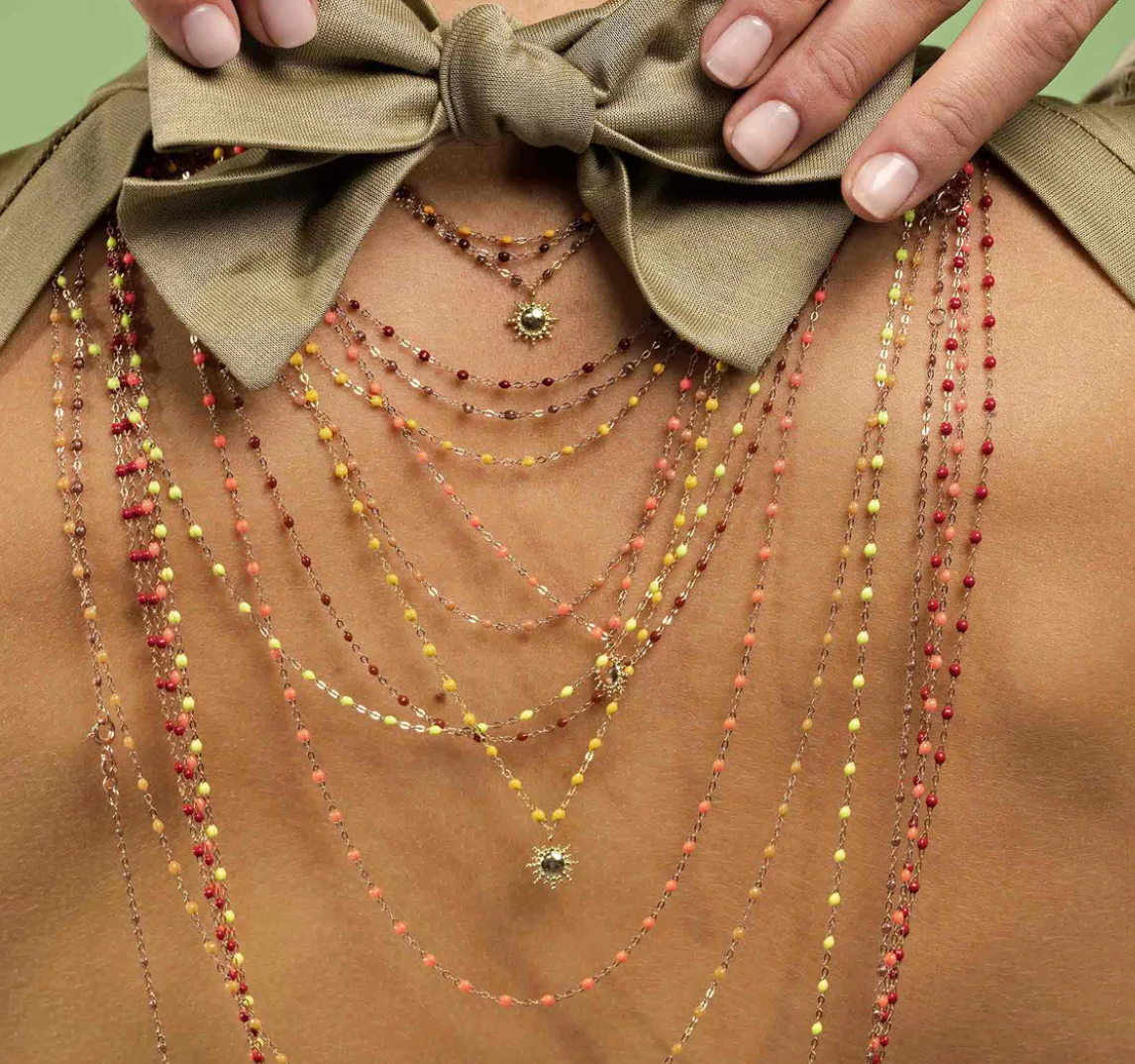 Giselle Necklace - Ruby