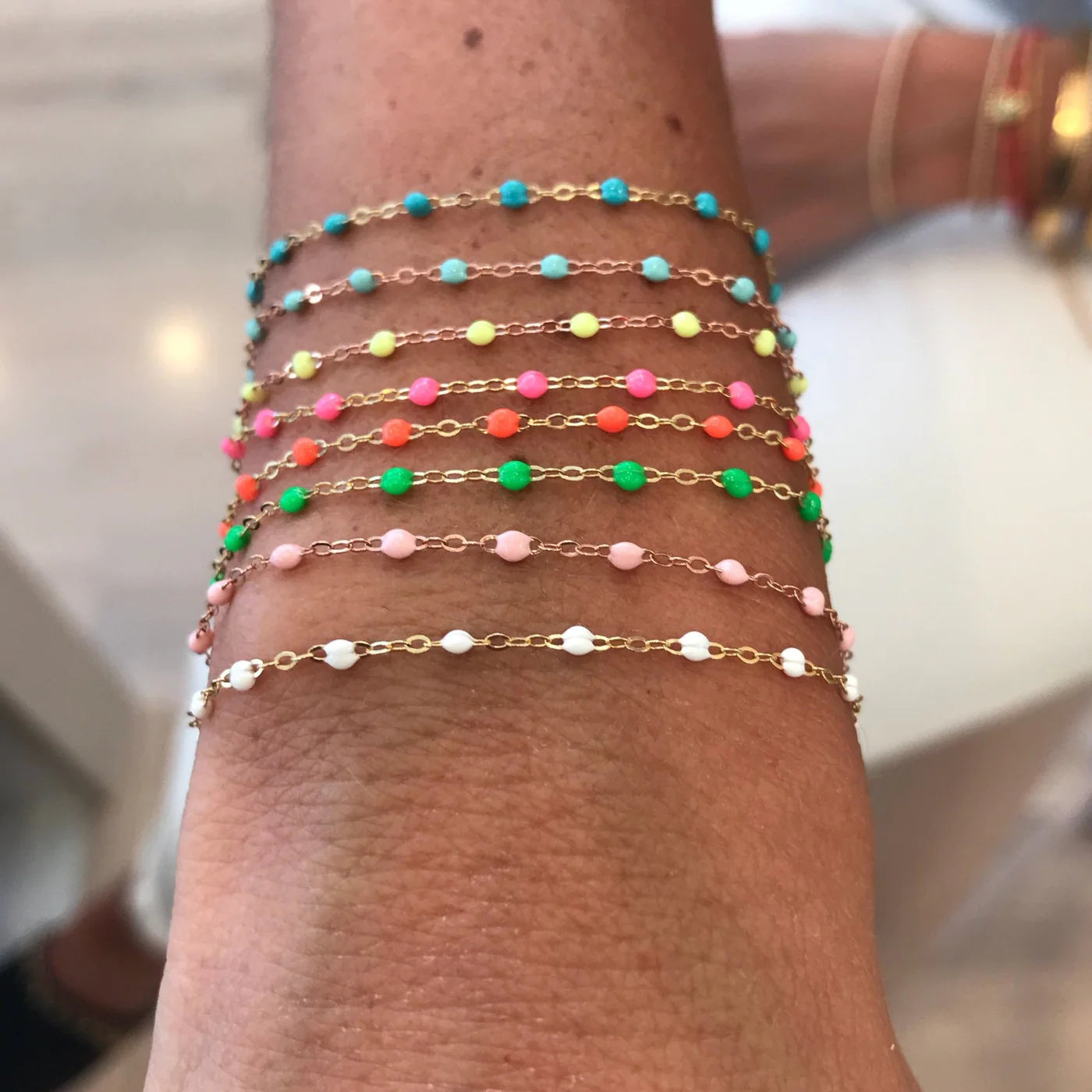 Color Me Happy Bracelet- Mandarin Orange