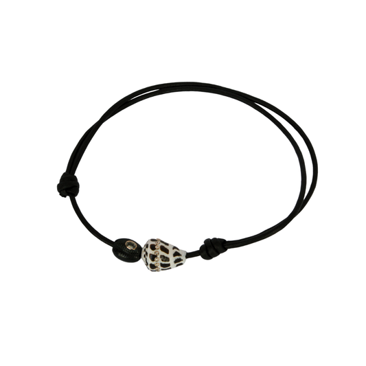 Blue Tiger Eye Cowry & Conus Necklace