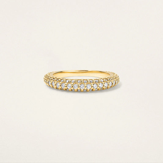 Pave Super Skinny Nomad Ring