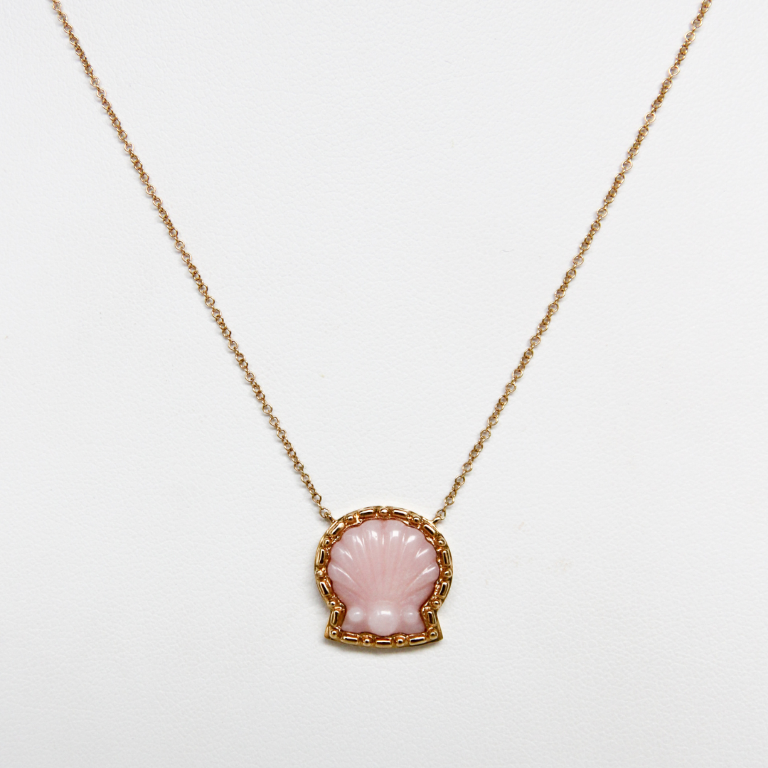 Alys Shell in Pink Opal