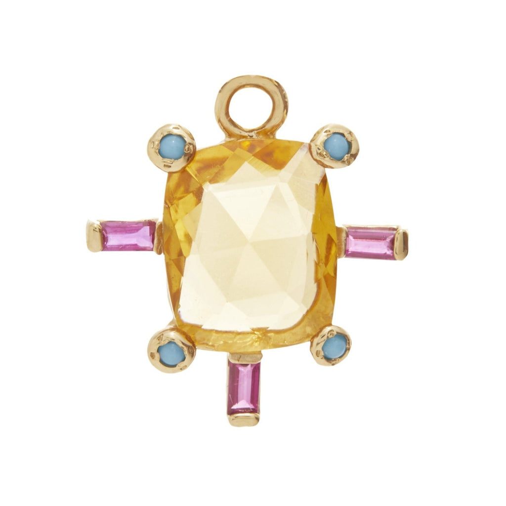 Juno Citrine Charm