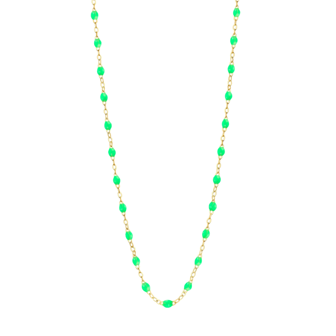 Giselle Necklace - Neon Lime