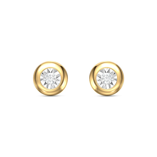 Kiara Bezel Diamond Studs