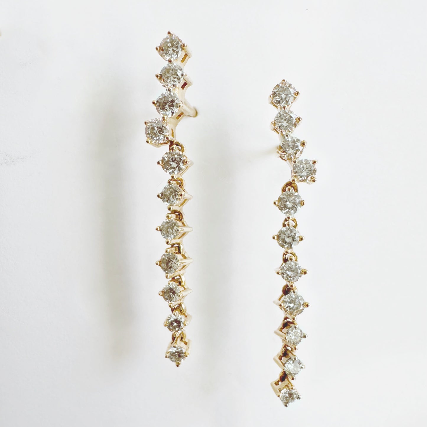 Amalia Drip Diamond Earrings