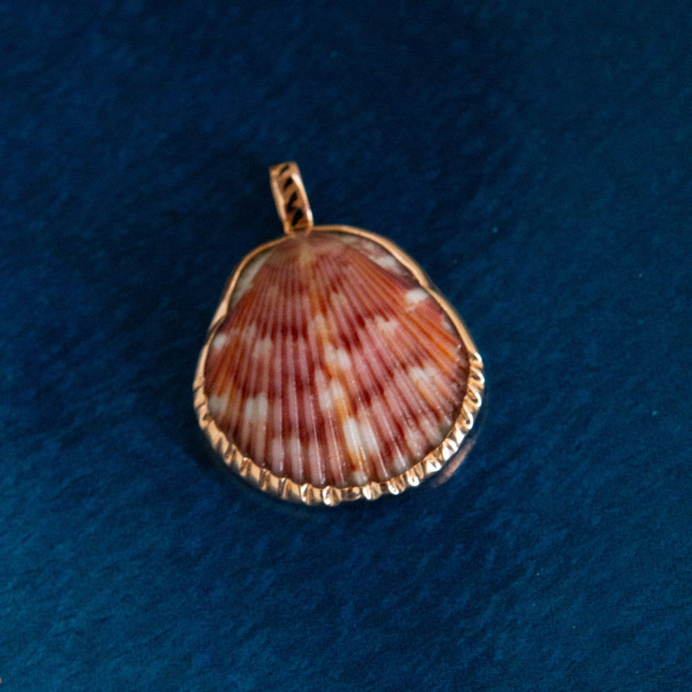 Medium Natural Clam Pendant