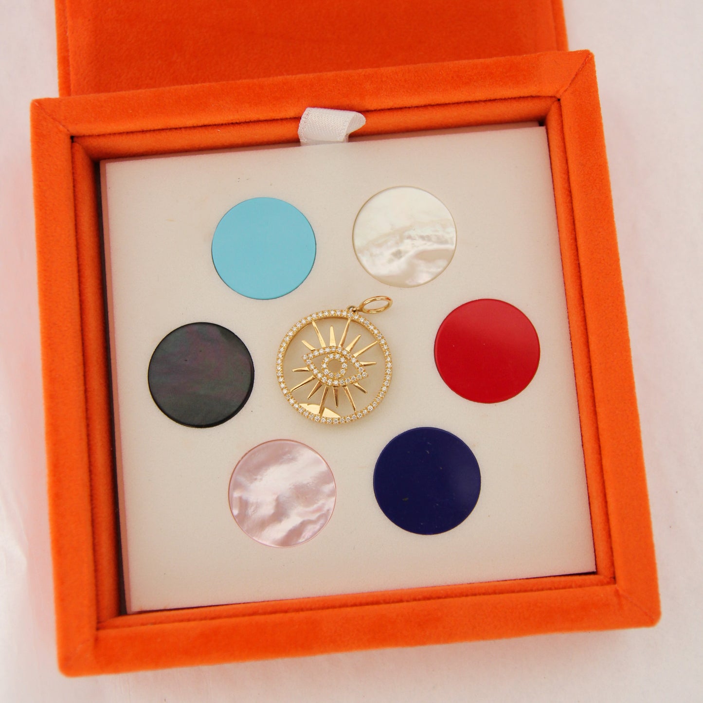 Seasons™️ Evil Eye Interchangeable Gemstone Charm