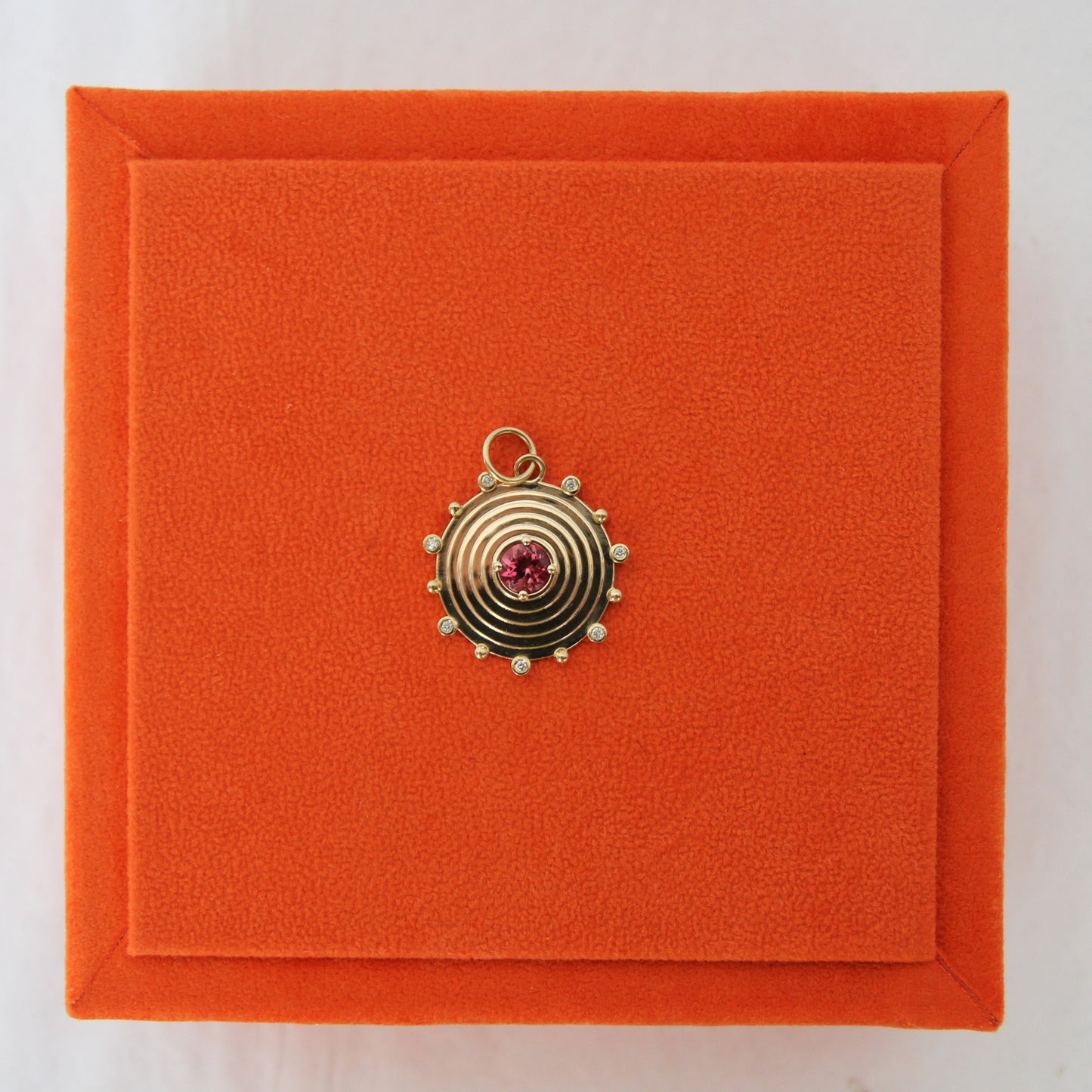 Aurelia Tourmaline Medallion