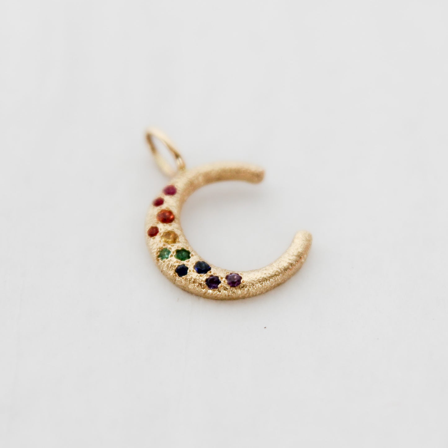 The Puffy Letter Charm