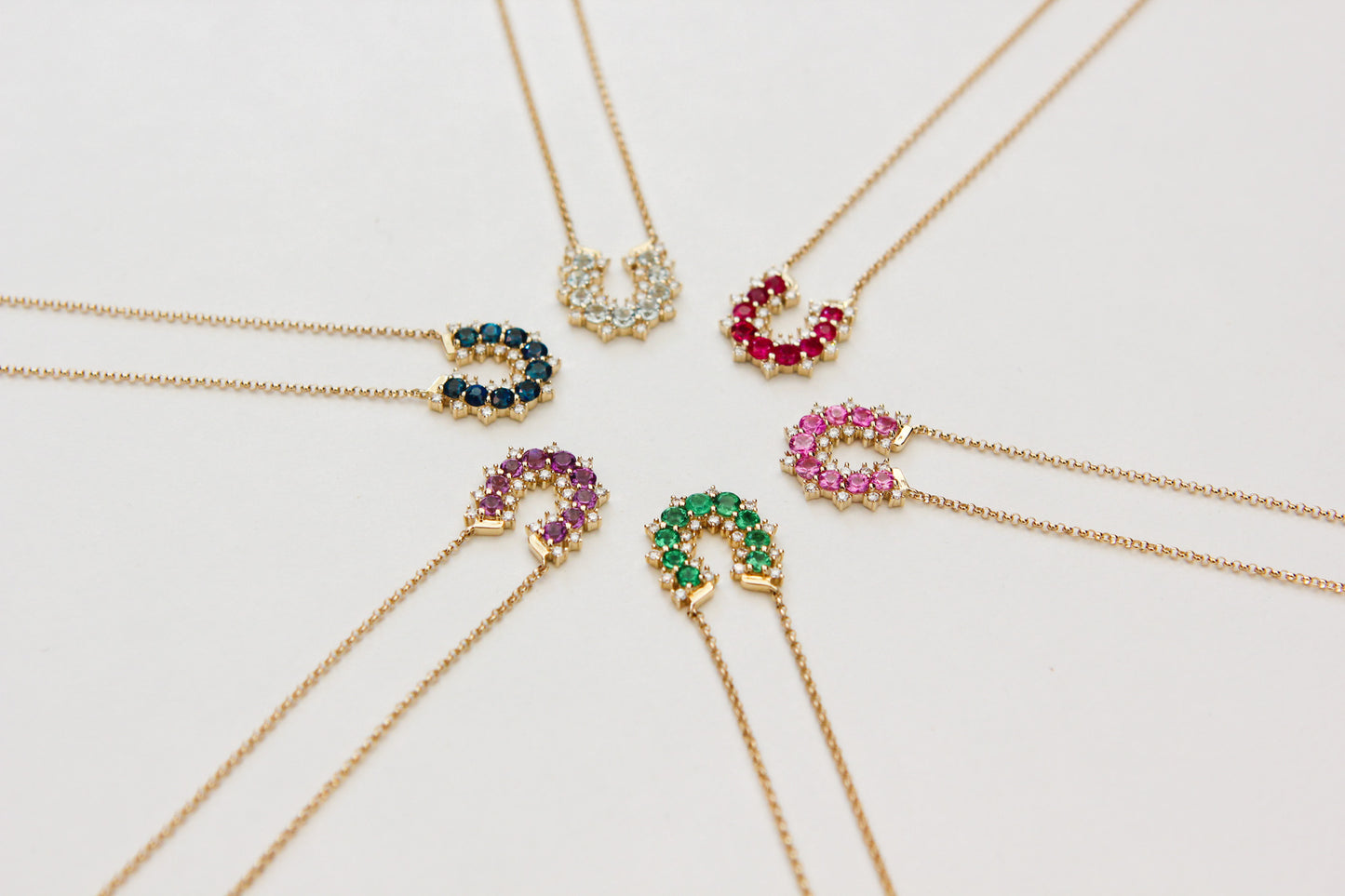 Mallory's Lucky Charm Necklace - Ruby