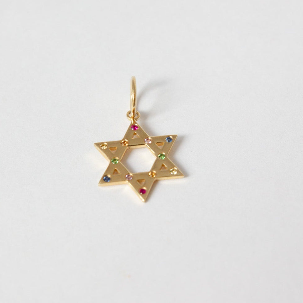 Star Of David Charm