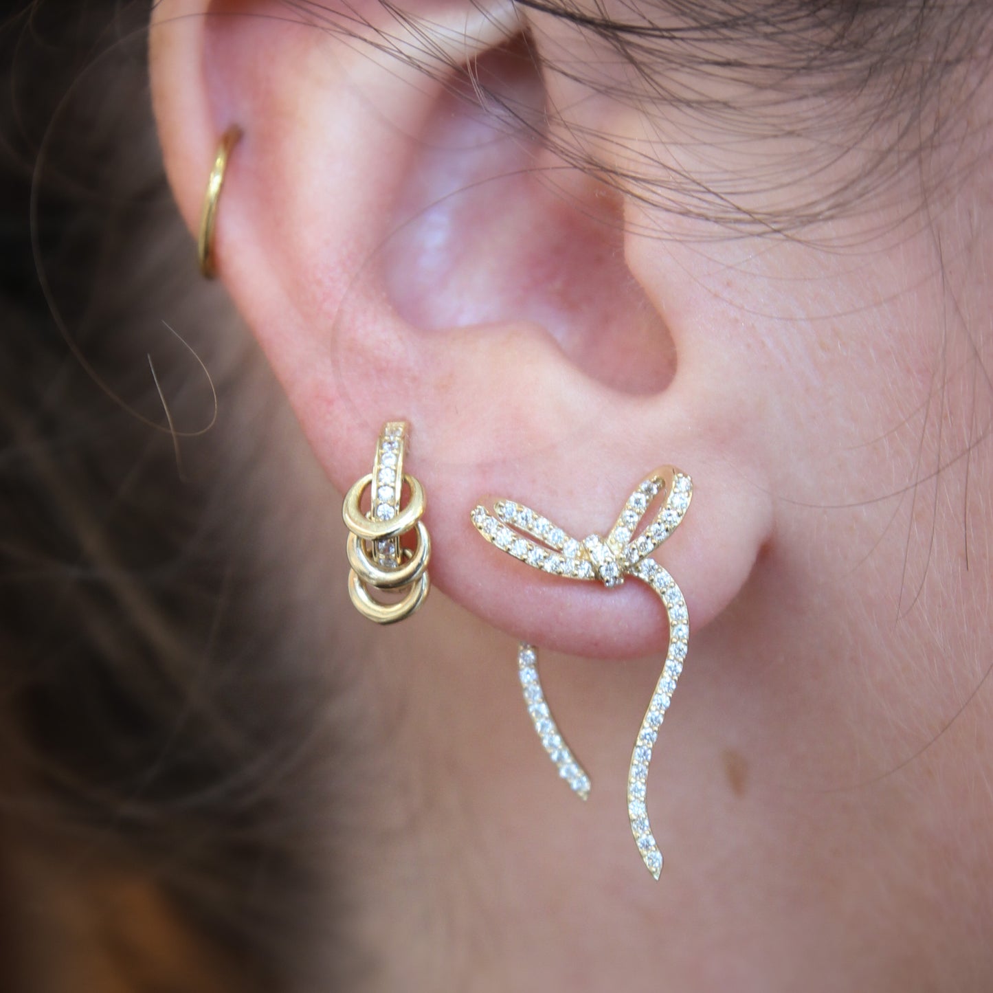 Tide and True Bow Earrings