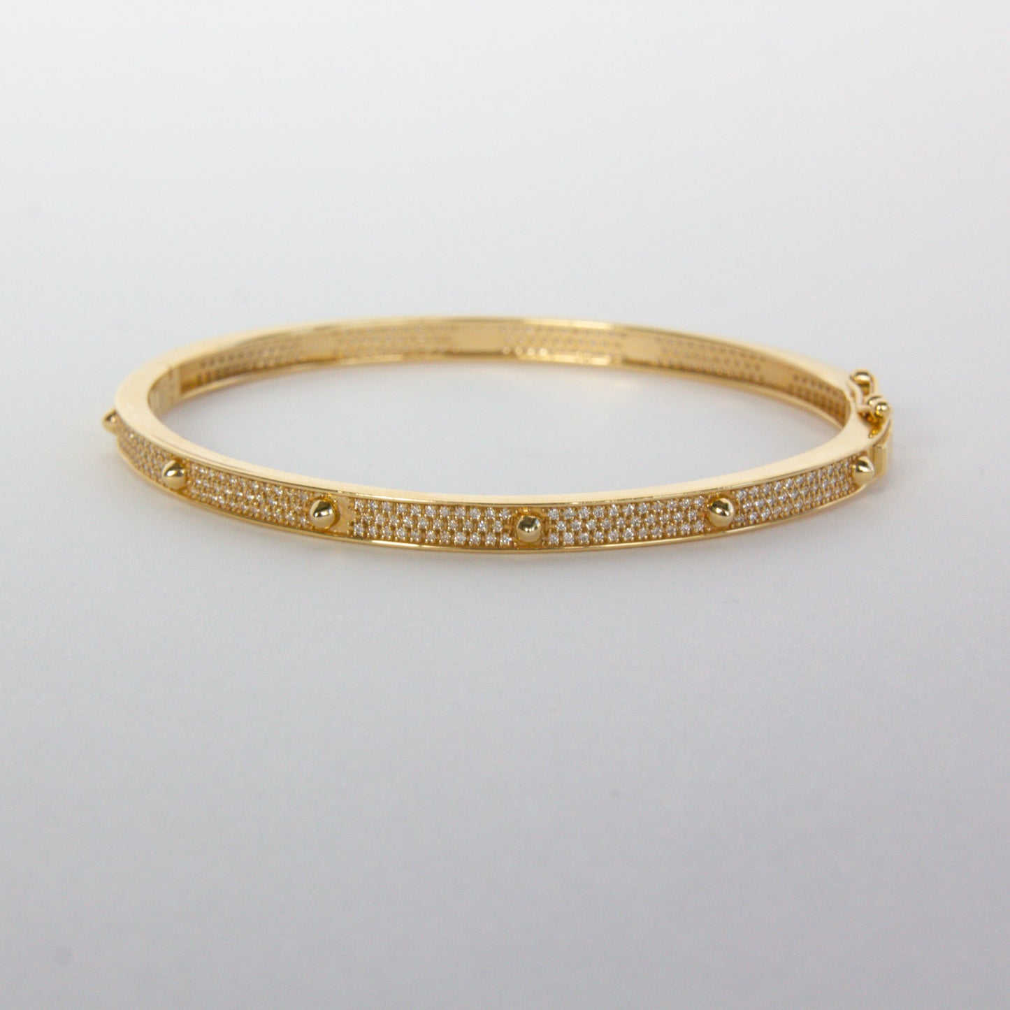 Arthur Studded Diamond Bangle